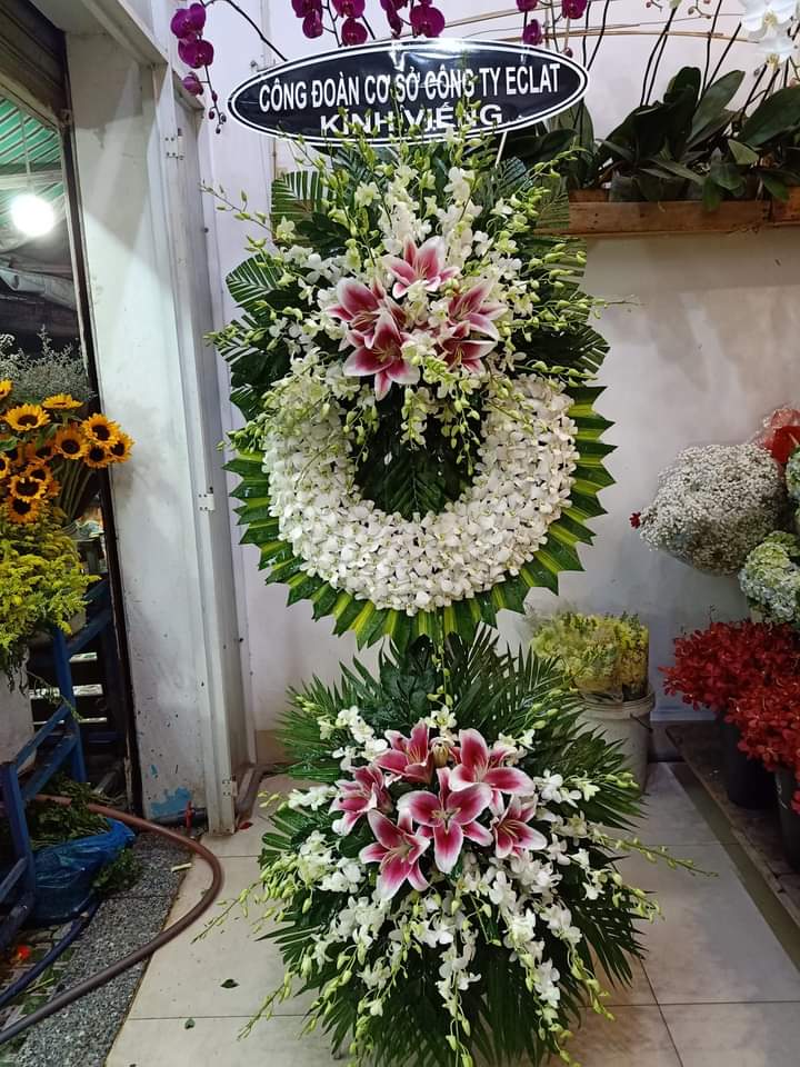 Hoa chia buồn CB26 - Điện hoa Thái Bình - LH: 0966.020.388, đặt hoa online,  giao hoa tại nhà, shop hoa tươi, cửa hàng hoa tại Thái Bình
